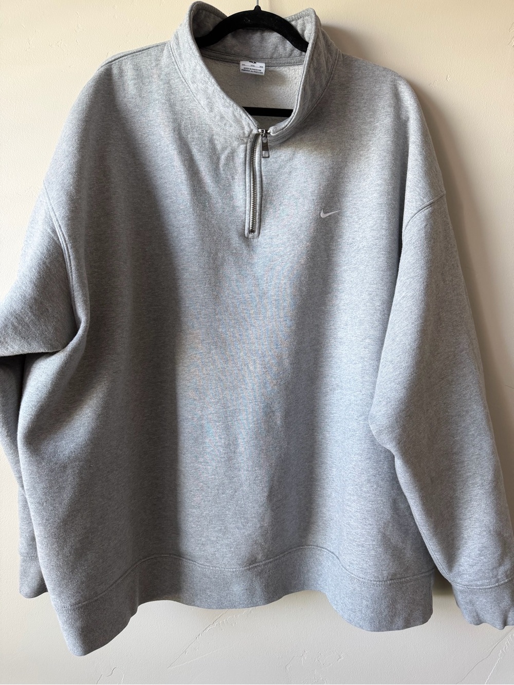 Mens Nike 1/4 Zip Sportswear Club Fleece Pullover Size 3XL